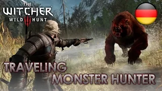 The Witcher 3: The Wild Hunt - PS4/XB1/PC - Travelling Monster Hunter (Dev Diary German)