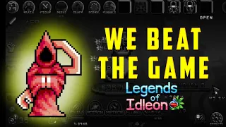 Legends of idleon We beat the game! |  Idle skilling trophy