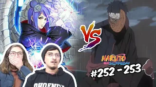 Tobi vs Konan 🔥| Reacción Naruto Shippuden Caps 252-253 🦊🔥