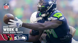 Arizona Cardinals vs. Seattle Seahawks | 2022 Week 6 Game Highlights