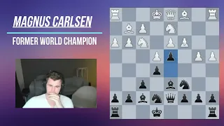 Magnus wants to punish opponent for playing "D3"... #magnuscarlsen #chess