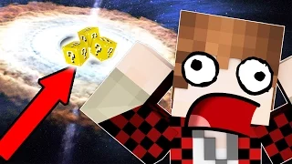 LUCKY BLOCK BLACK HOLE RACE! with The Pack! (Minecraft Mods)