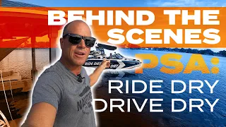 Behind the Scenes of Filming a PSA: RIDE DRY DRIVE DRY