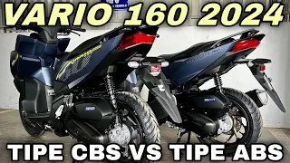 BEDA 3 JUTA‼️VARIO 160 CBS VS ABS MATTE BLUE 2024