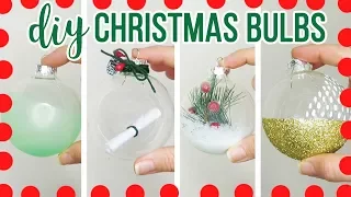 4 Simple DIY Christmas Ornaments | Carter Sams