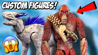 Custom Godzilla Figures (Skar King & Shimo)