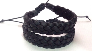 How to make leather men's Bracelets at home