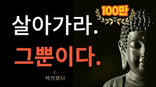 인생은 매일 사는것이다.그뿐이다.| 지친 힘든 인생을 바꾸는 석가모니 명언