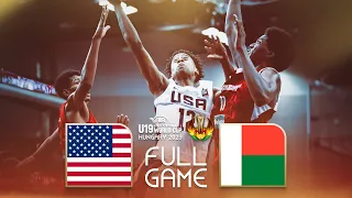 USA v Madagascar | Full Basketball Game | FIBA U19 Basketball World Cup 2023