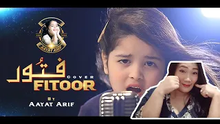 Aayat Arif || Fitoor || OST || Cover || INDONESIAN REACTION ||