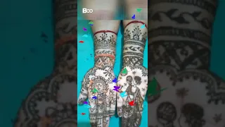 Mehandi on karwa chauth