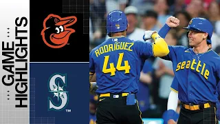 Orioles vs. Mariners Game Highlights (8/11/23) | MLB Highlights