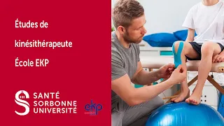 Présentation des études de kinésithérapeute, école EKP