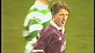Celtic 1 v Hearts 2 4th Jan 1992