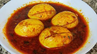 Egg Curry Recipe | Dhaba Style Anda Masala |  ढाबा स्टाइल अंडा करी रेसिपी | Anda Curry