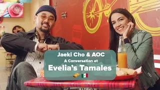 AOC & Jaeki Cho: A Conversation at Evelia's Tamales