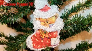 НОВОГОДНИЕ ИГРУШКИ на Елку Своими Руками / Christmas DIY