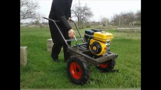 Роторная косилка своими руками . Часть 1.  Homemade rotary mower