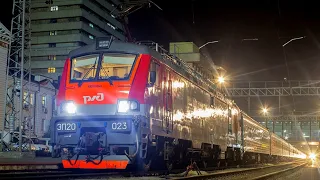 Прибытие поезда Москва-Вологда 108/107
