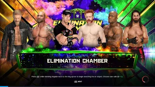 WWE 2K23 - ELIMINIATION CHAMBER MATCH GAMEPLAY #diamondgamerz