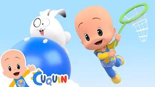 Learn with Cuquin and the blue ball | Educational videos