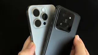 Xiaomi 14 vs iPhone 15 PRO - НЕ ВЫБИРАЙ, ПОКА НЕ ПОСМОТРИШЬ сравнение смартфонов