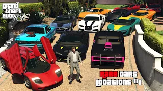 GTA 5 Story Mode Rare Cars Locations!