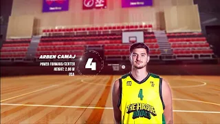 Arben Camaj 6'9 BNXT League Highlights