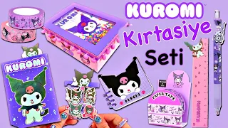 KENDİN YAP KUROMI KIRTASİYE SETİ - SANRIO OKULA DÖNÜŞ MALZEMELERİ VE DAHA FAZLASI