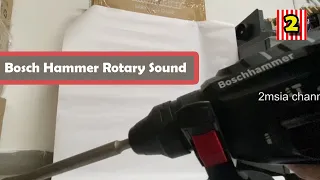 Bosch Rotary Hammer Drill GBH 2-24 DRE ASMR Sound