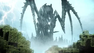 Minecraft but with Cthulhu Monsters, Dragons, Dinosaurs & All Things Terrifying