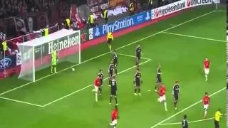 Emir Spahic Own Goal - Bayer Leverkusen vs Manchester United 0-2 - 27/11/2013