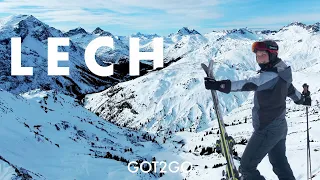 LECH in Austria: The MOST SCENIC skiing village of the alps