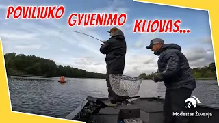 Daug laimikių ir Povilo gyvenimo kliovas Nemune ties Birštonu