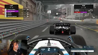 Jarno Opmeer Has Nice Little Battle With Subscriber Around Monaco