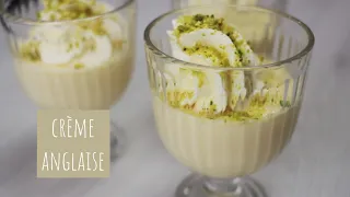 Crème anglaise. Recipe. Крем англез. Рецепт.