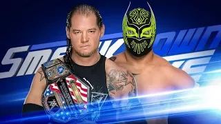 WWE Baron corbin Vs Sin Cara Smackdown Live 14 November 2017