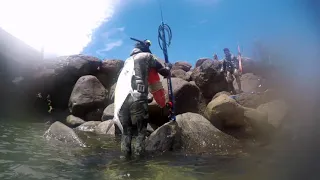 Spearfishing@ iligan city  philippines catch&cook #2