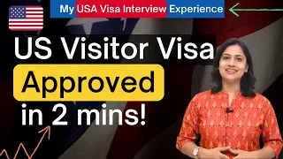 My US Visitor Visa Experience | US Visa Interview Questions & Answers- Part 1