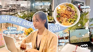 MỘT NGÀY NĂNG SUẤT 🔥| Start-up khởi nghiệp, Thực tập năm nhất, ÁP LỰC??