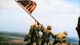 Raising the Flag on Iwo Jima – Slow Motion