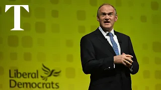 Ed Davey describes losing parents to cancer in Lib Dem conference speech