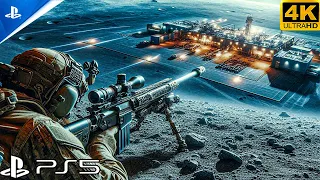 DESTROYING LUNAR AIR BASE (PS5) Realistic ULTRA Graphics Gameplay [4K 60 FPS] Call of Duty