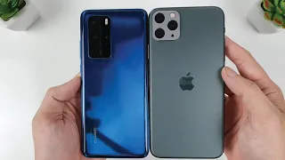 Huawei P40 Pro vs iPhone 11 Pro Max | Kirin 990 vs Apple A13 Speedtest, Camera Comparison