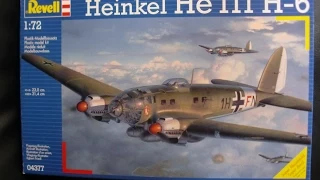 Revell 1:72 He-111 H-6  (Part 2) RLM Paints