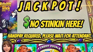 60 SPINS! JACKPOT HANDPAY! NO STINKIN HERE!