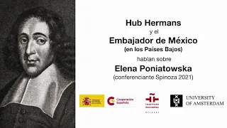 Spinoza 2021: Hub Hermans y el embajador de México hablan sobre Elena Poniatowska
