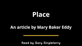 Place by Mary Baker Eddy