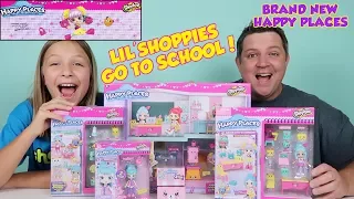 BRAND NEW Happy Places Lil' Shoppies Go to School Happyville High School Playset!