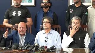 PTI Secretary Information Rauf Hasan Important Press Conference in Islamabad